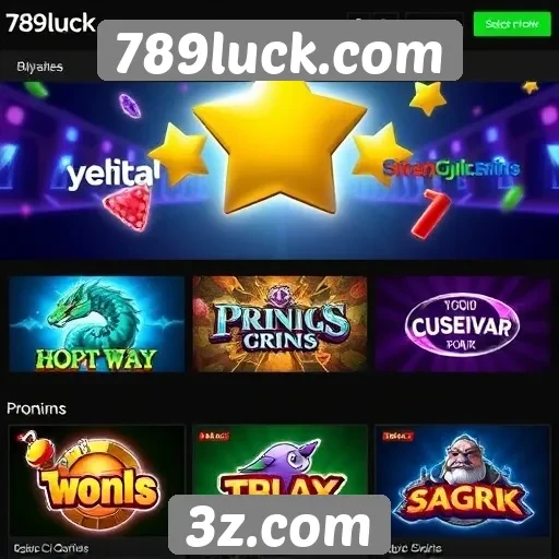 Análise dos jogos disponíveis no 789luck.com