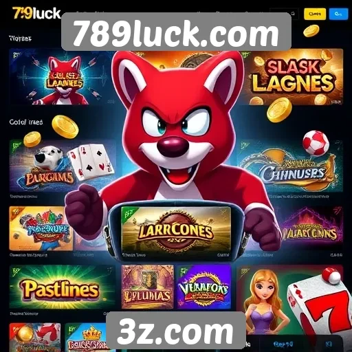 Comparação de jogos disponíveis no 789luck.com